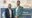 Jean-Phillipe Seya and Franck Alloghe in front of the Mining on Top Africa banner wall.