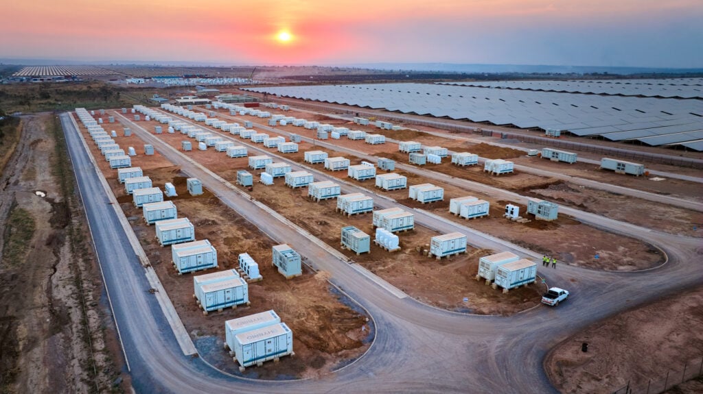 Photo: crossboundaryenergy.com Africa's Largest Copper Mine Launches First 24/7 Solar Battery Plant