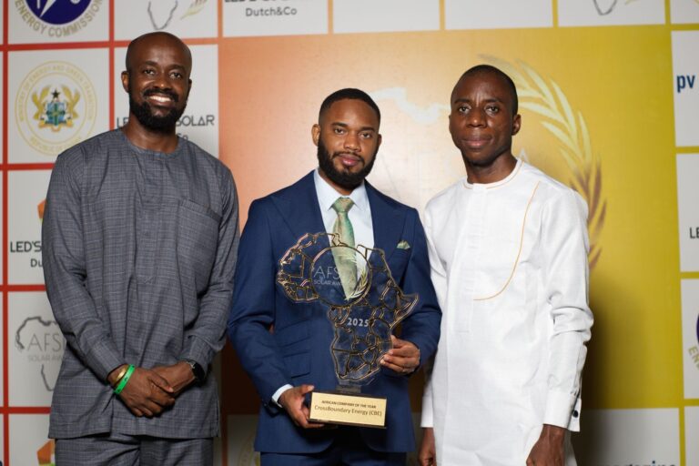 CrossBoundary Energy wins AFSIA’s ‘African Solar Company of the Year’ award for 2025